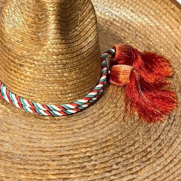Hat, Sombrero, Federal Straw, Hallmark, Vintage, Provenance,, SIZE 7.5 - Picture 9 of 9